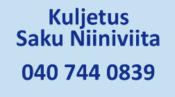 Kuljetus Saku Niiniviita logo